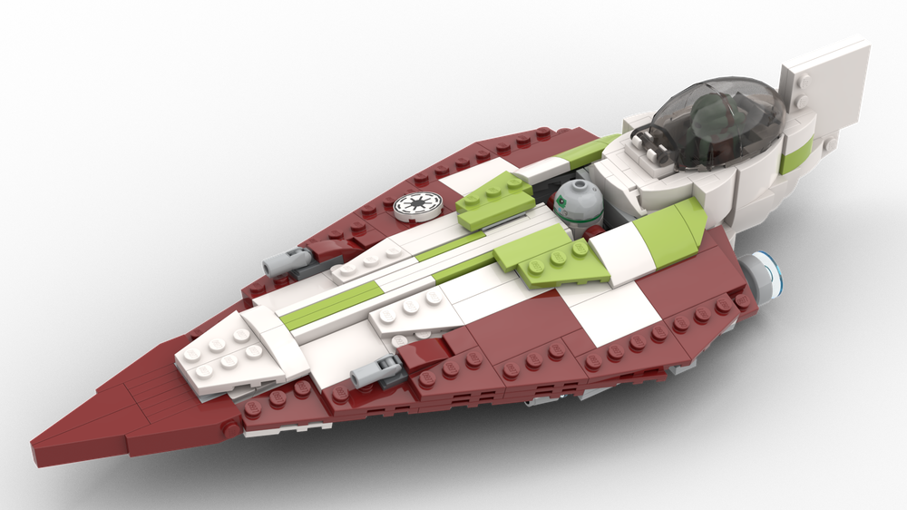 Lego Kit Fisto's Delta-7B Starfighter