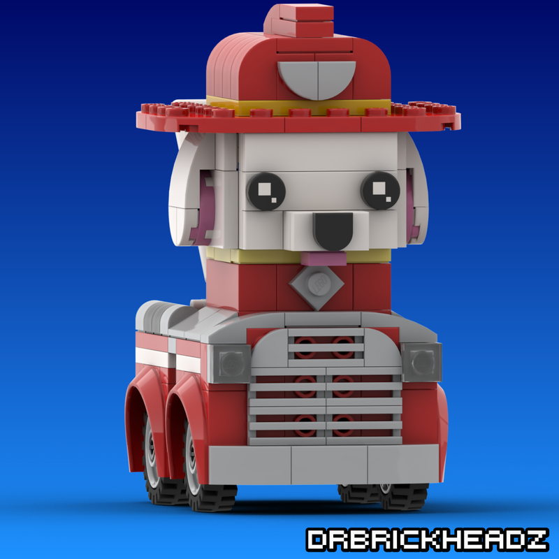 Lego Marshall (Paw Patrol) Brickheadz