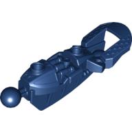 Lego Large Figure Skeletal, Limb, with 2 Ball Joints (Toa Inika) / Dark Blue