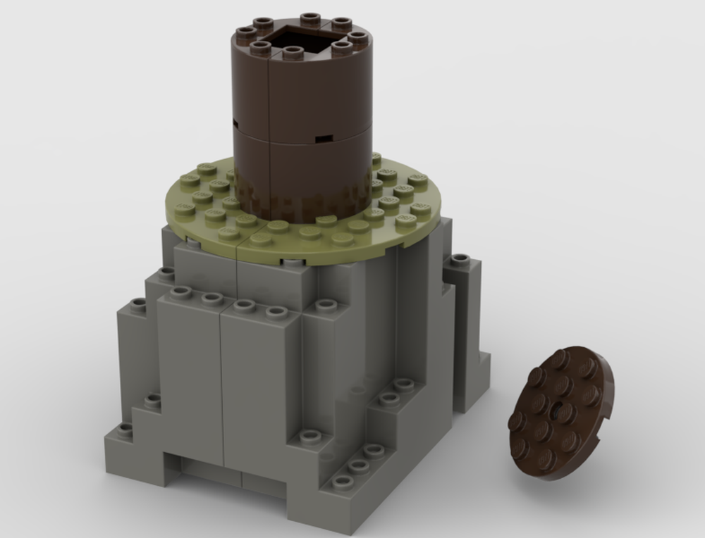Lego Wolfpack hideout