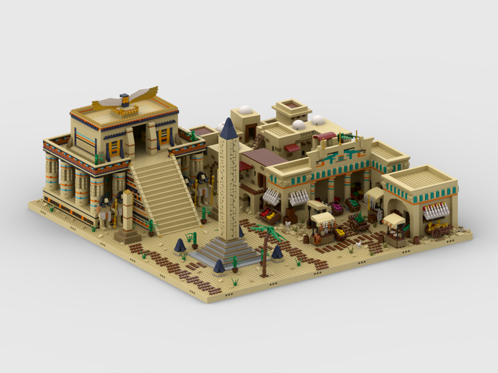 Lego Ancient Egypt Diorama