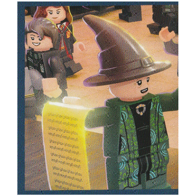 Lego Trading Card, Harry Potter, Sticker - Professor Minerva McGonagall / [No Color/Any Color]