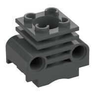 Lego Technic Engine Cylinder with Side Slots / Dark Bluish Gray