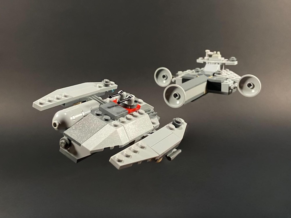 Lego Classic Mini Haulcraft and Arrestor Cruiser
