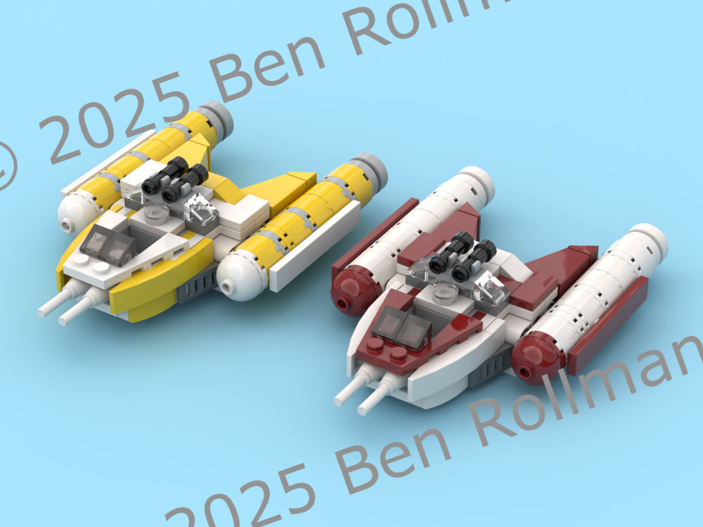 Lego Microfighter - BTL-B assault starfighter/bomber