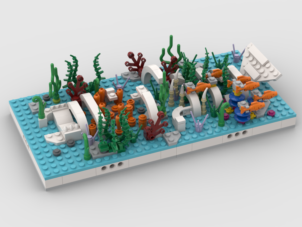 Lego Whale skeleton