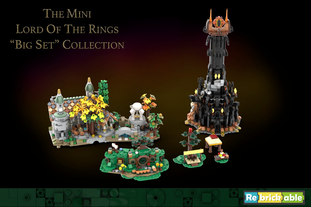 Lego Mini Lord of The Rings - The Big Set Collection