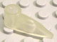 Lego Bionicle 1 x 3 Tooth with Axle Hole (Bohrok Eye) / Glow In Dark Trans