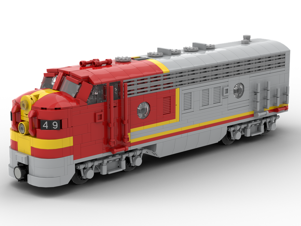 Lego ATSF EMD F7