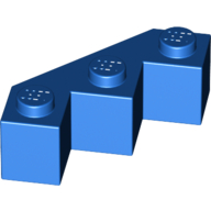 Lego Brick Wedged 3 x 3 Facet / Blue