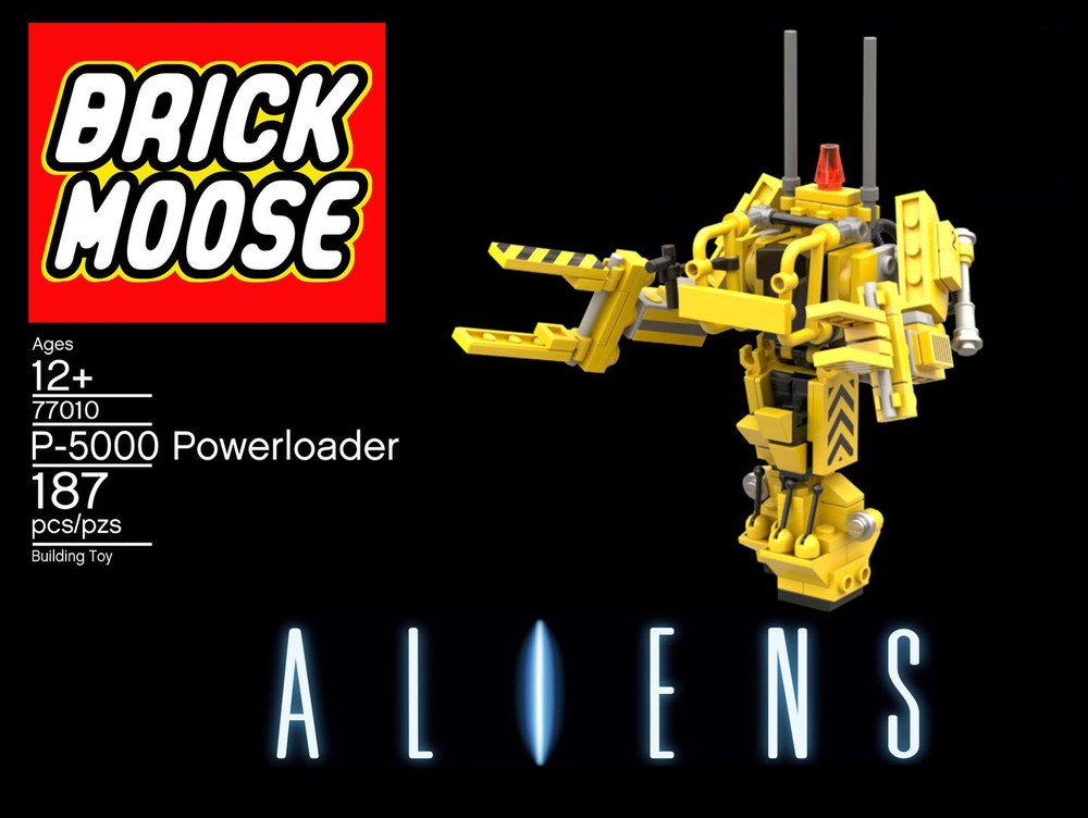 Lego BRICKMOOSE - ALIENS P-5000 Powerloader