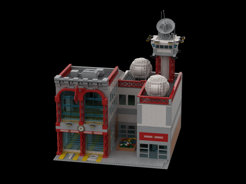 Lego Fire Station Modular