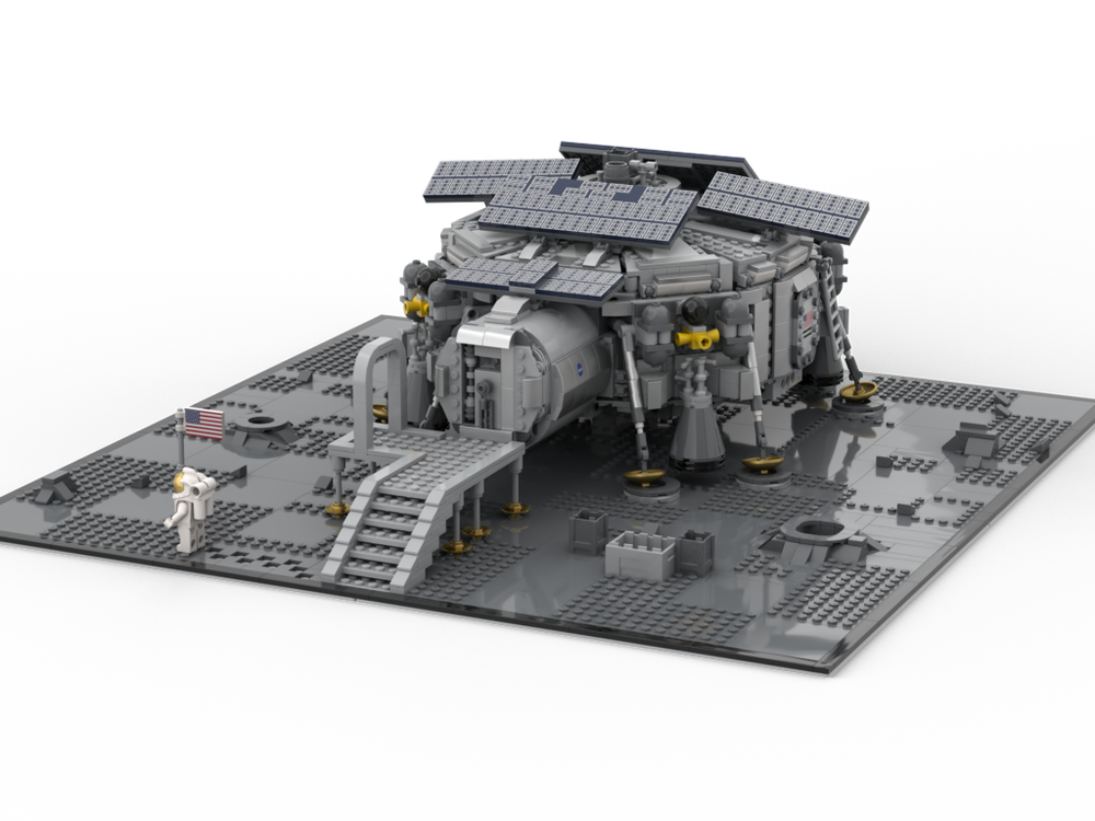 Lego Jamestown Base - For All Mankind