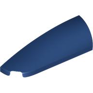 Lego Brick Round, Curved Double 1 x 4 with Stud Notch Left