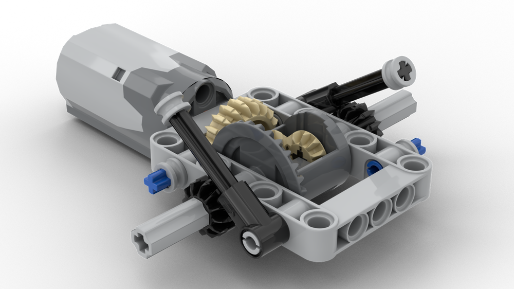 Lego Left-Right Gear v3 | Simplebutclever 14