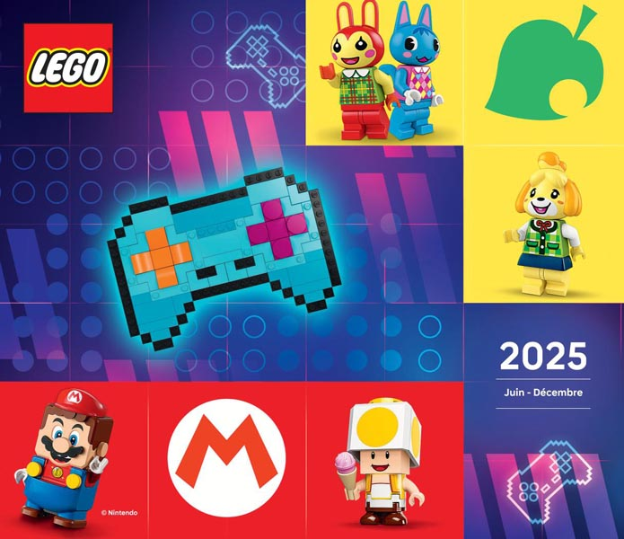 Lego 2025 Large Belgian June - December (BEFR f/Brand Retail - 6570273, BEFR - 6570302)