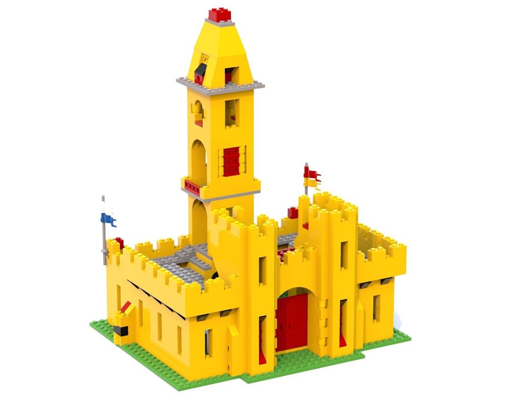 Lego 375-2 Classic Yellow Castle MOC #1