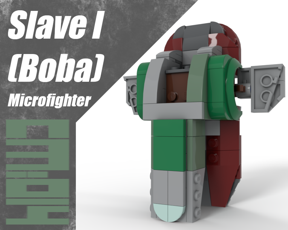 Lego Slave I Microfighter (Boba)