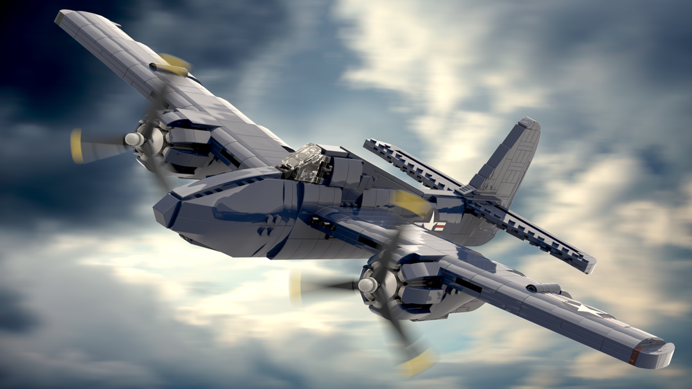 Lego 1:35 Scale F7F-3 Tigercat