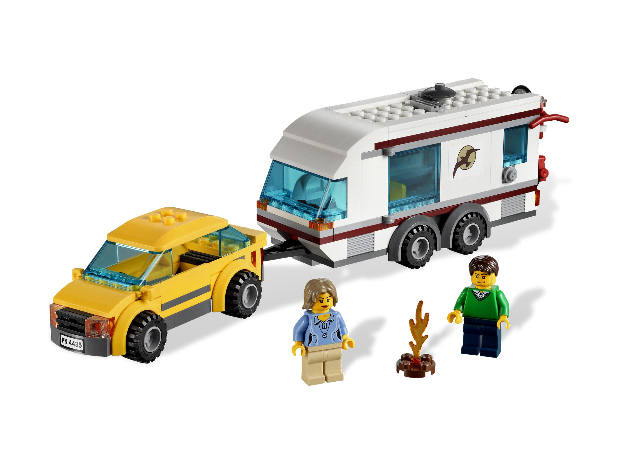 Lego Car and Caravan