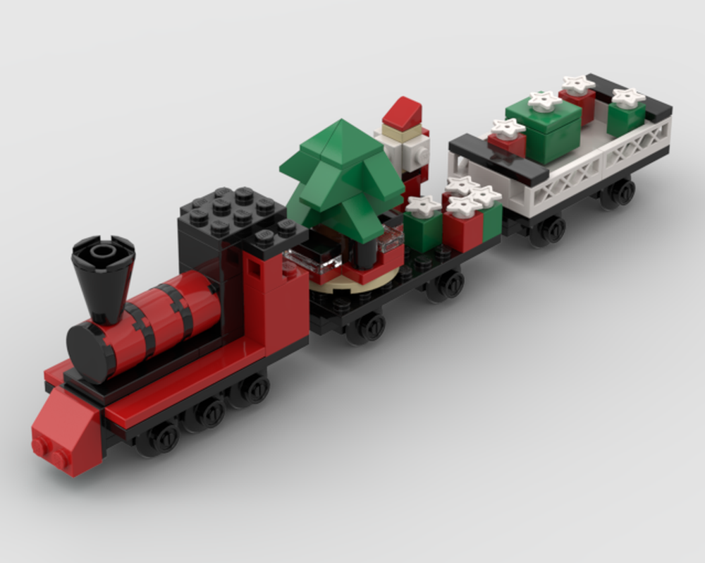 Lego Mini Christmas Train