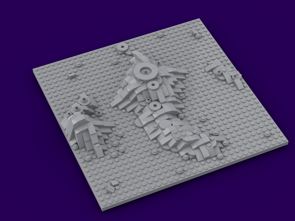 Lego Space Baseplate