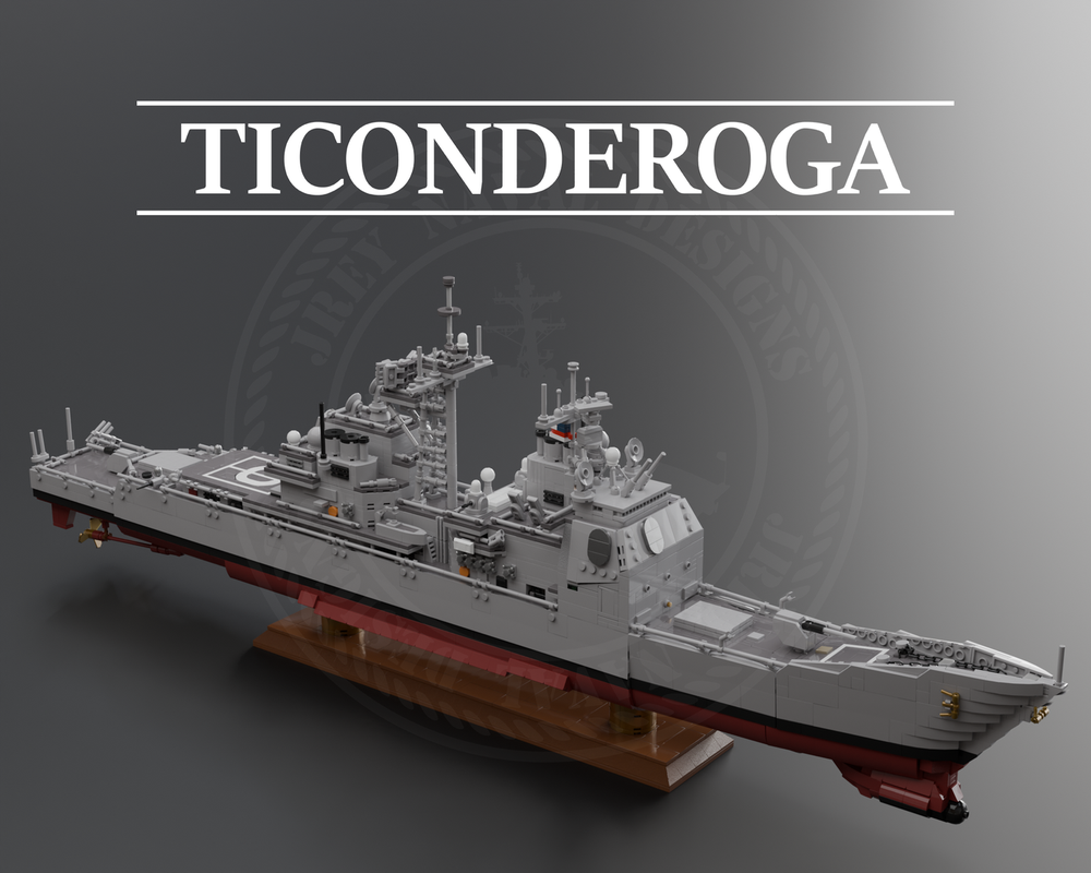 Lego Ticonderoga-class cruiser