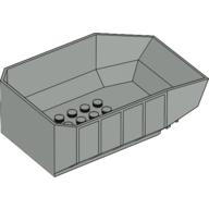 Lego Tipper Bed 12 x 8 x 3 1/3 / Light Gray