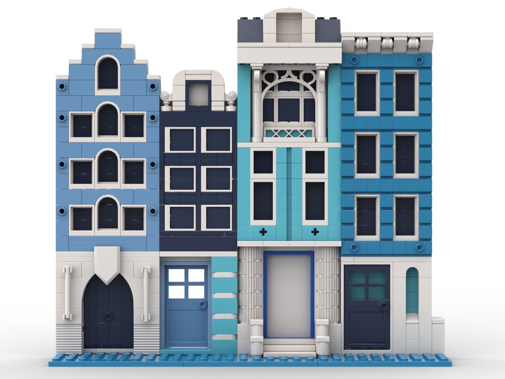 Lego Amsterdam Houses