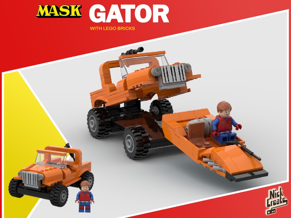 Lego M.A.S.K. - Gator Off-Road Jeep