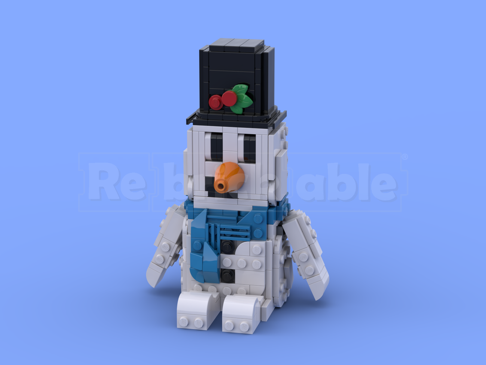 Lego Holiday Figures- Snowman
