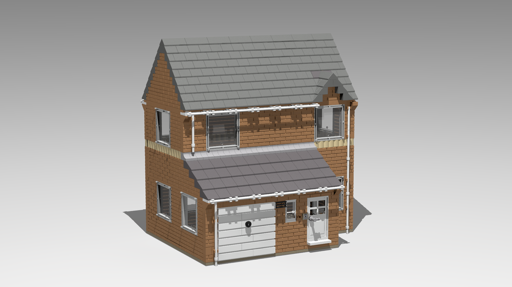 Lego British House
