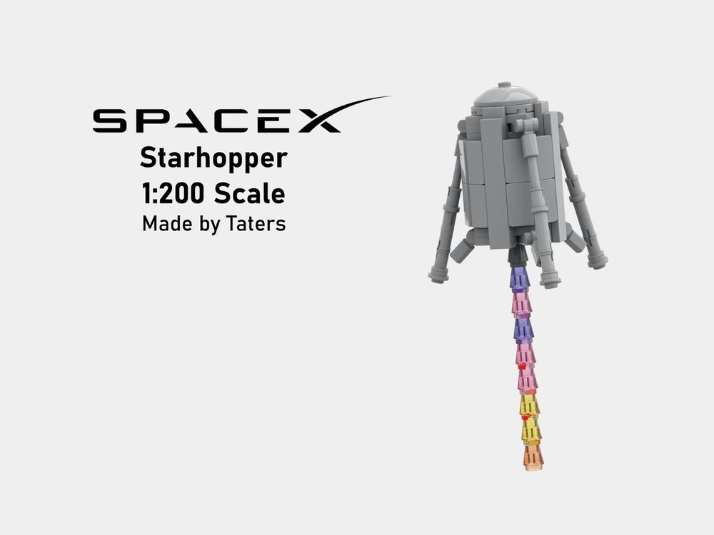 Lego SpaceX Starhopper