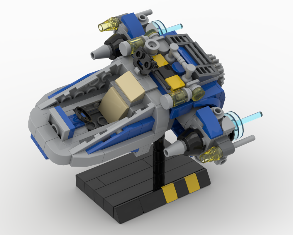 Lego Tiny Spaceship + Stand