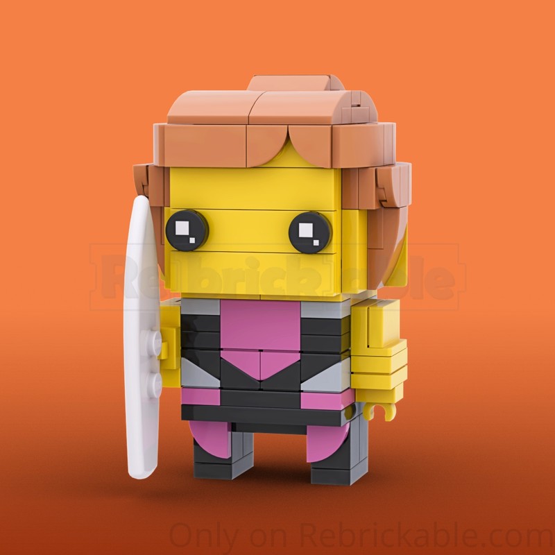 Lego Surfer Girl