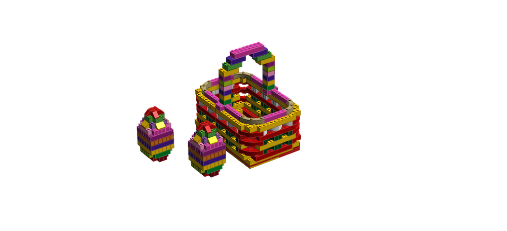 Lego Easter-Egg Basket