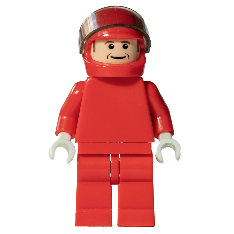 Lego Race Driver - R. Barrichello RF. Massa - Plain Helmet