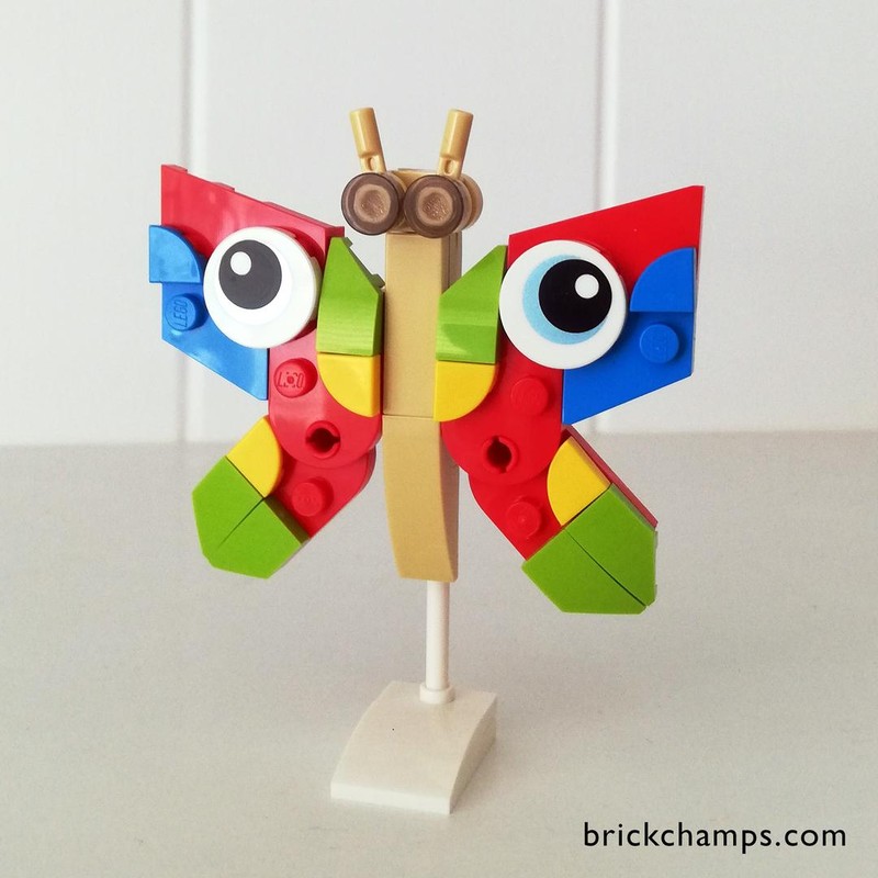 Lego Butterfly with Stand
