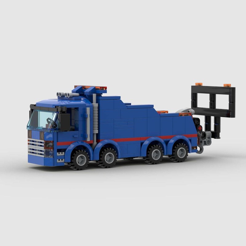 Lego City European Tow Truck "Sutter Tow Service"
