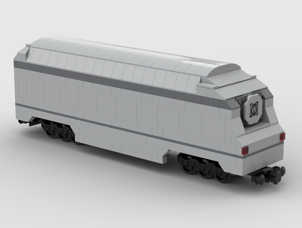 Lego Snowpiercer Tail Car