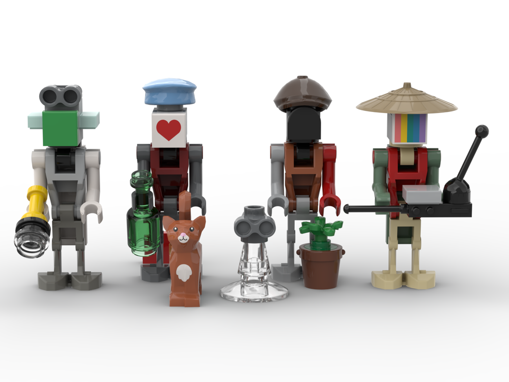 Lego STRAY Characters