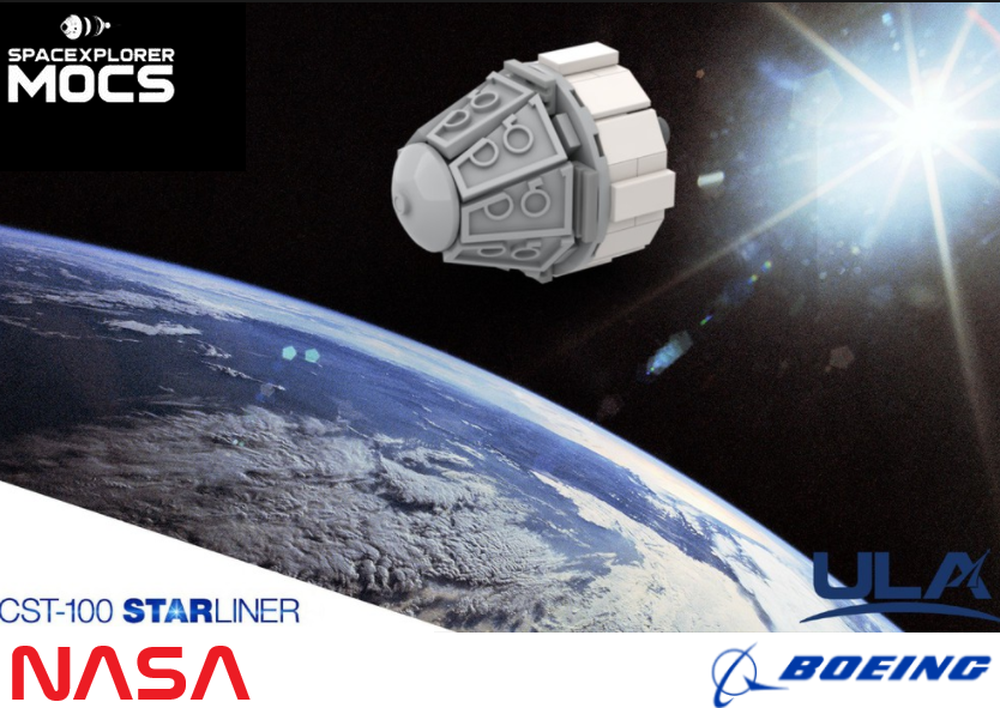 Lego 1:110 Scale Boeing CST-100 Starliner Capsule