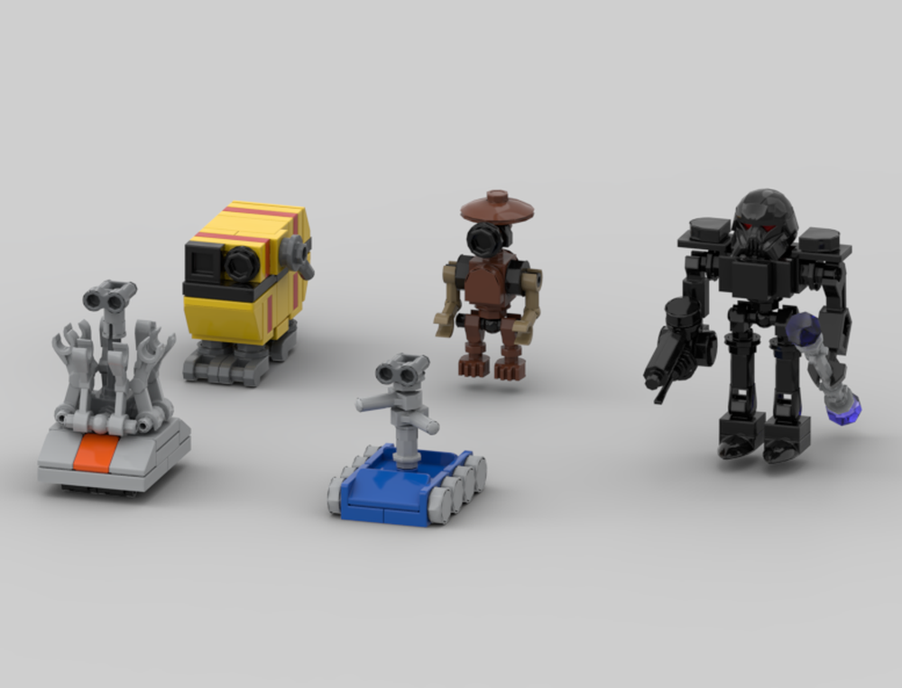 Lego Bunch o' Droids