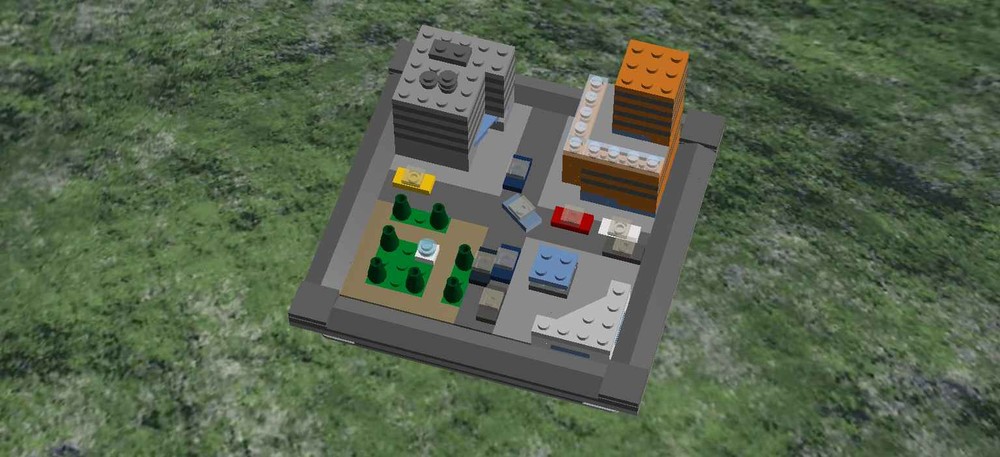 Lego mini city moc
