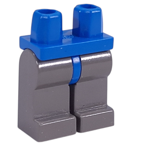 Lego Hips and Dark Gray Legs / Blue