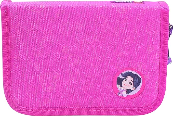 Lego Friends Pink Pencil Case with Pencils