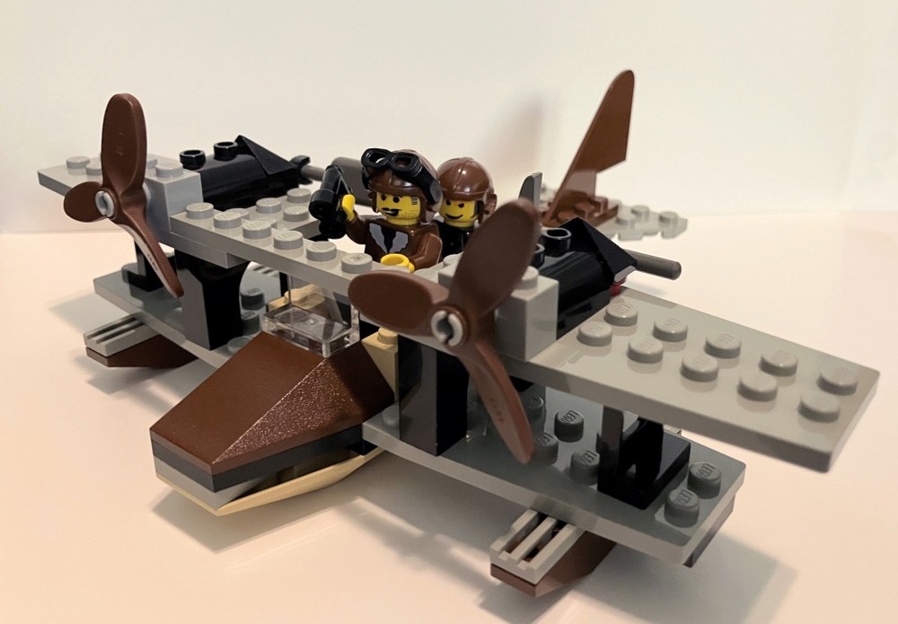 Lego Pontoon Plane 2-seater (modification of 5925)