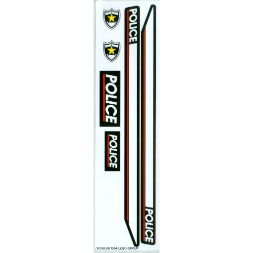 Lego Sticker Sheet for Set 4012-1 / [No Color/Any Color]