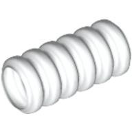 Lego Hose, Ribbed 7mm D. 2L / 1.6cm / White