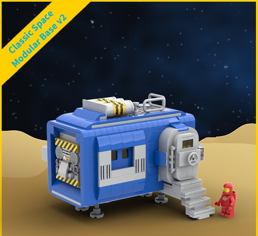 Lego Classic Space - Modular Base v2
